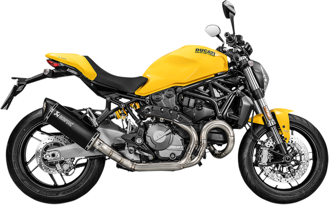 Silenciador AKRAPOVIC - Titanio Monster 821 /1200 2017-2020 S-D12SO8-RTBL 1811-3477 