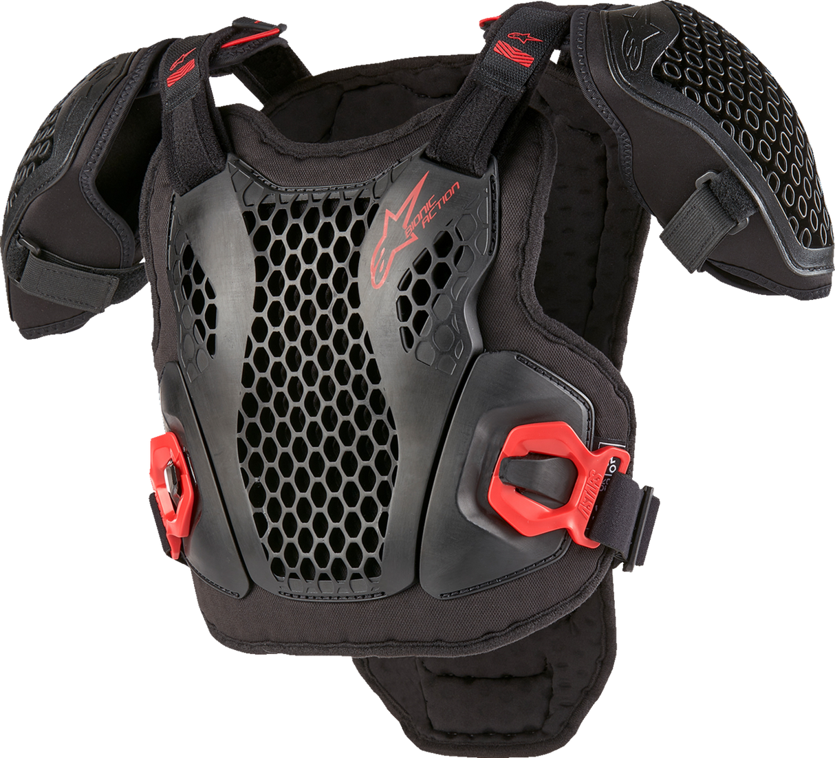 ALPINESTARS Youth Bionic Action Guard - Negro/Rojo - L/XL 6740424-13-L/XL