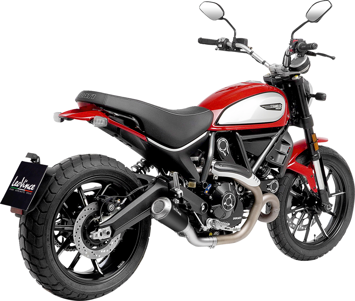 Silenciador deslizante LEOVINCE LV-10 - Negro 15250B