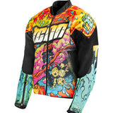 Chaqueta de malla ICON Overlord3™ Scatterbrain - Negra - Mediana 2820-7075 