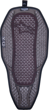Protector de espalda completo ALPINESTARS Nucleon Flex Proi - Transparente ahumado/rojo - Pequeño 6526323-003-S