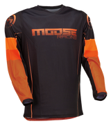Camiseta MOOSE RACING Qualifier® - Naranja/Gris - Talla pequeña 2910-7196 