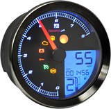 Velocímetro/tacómetro multifunción KOSO NORTH AMERICA - HD-04 - Negro BA051211