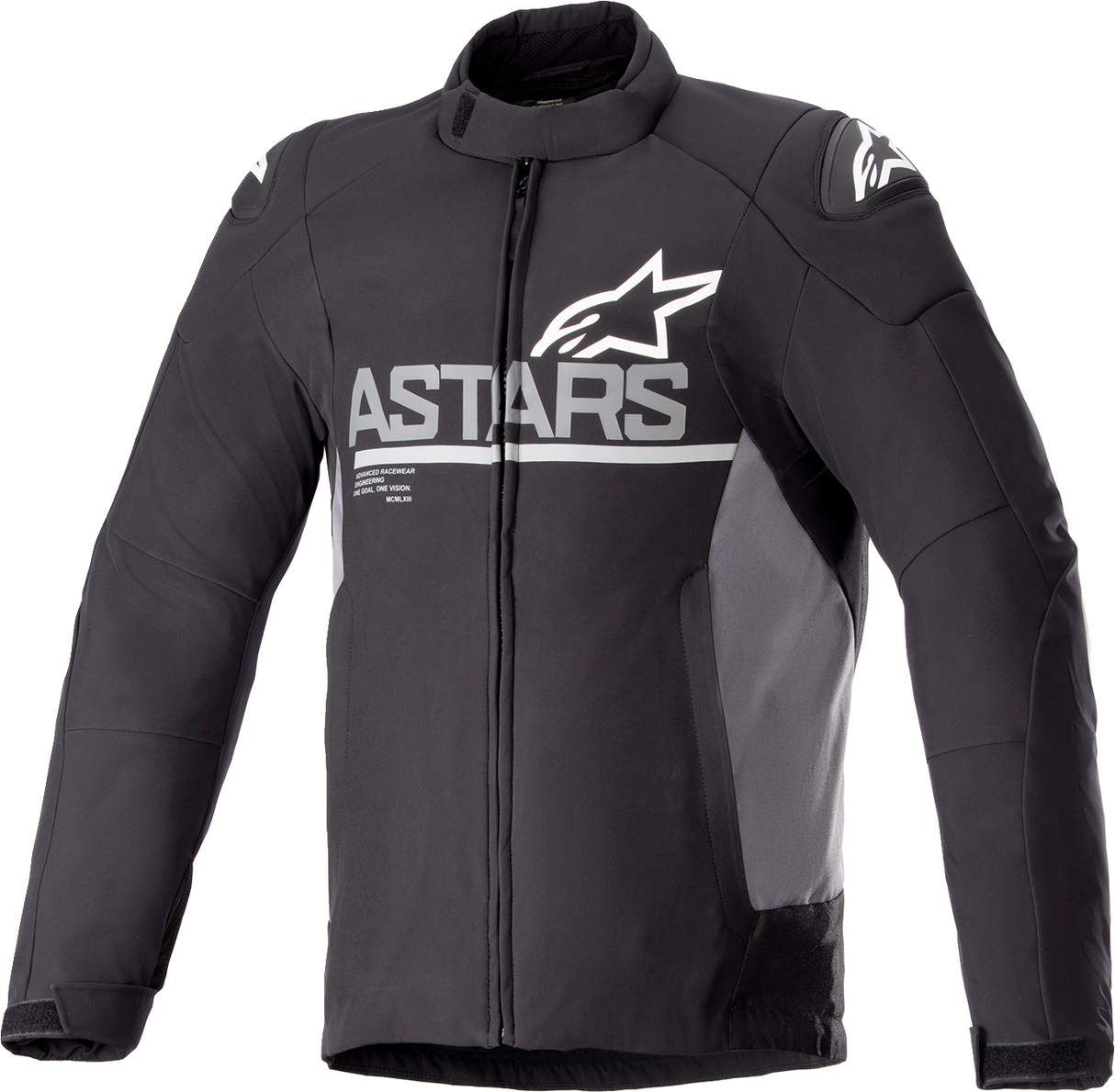 Chaqueta impermeable ALPINESTARS SMX - Negro/Gris - Talla pequeña 3206523-111-S