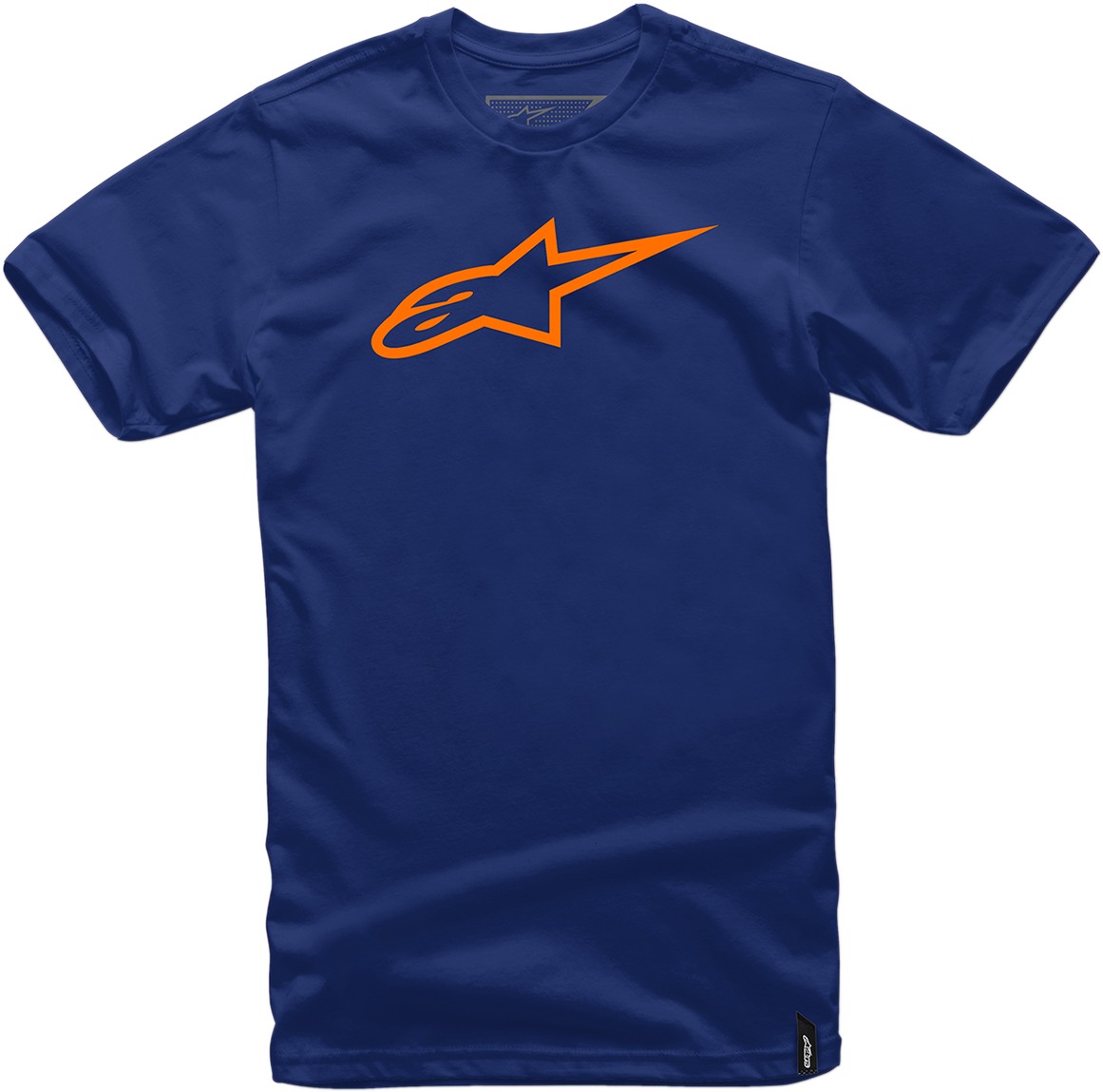 Camiseta ALPINESTARS Ageless - Azul marino/Naranja - Grande 1032720307032L