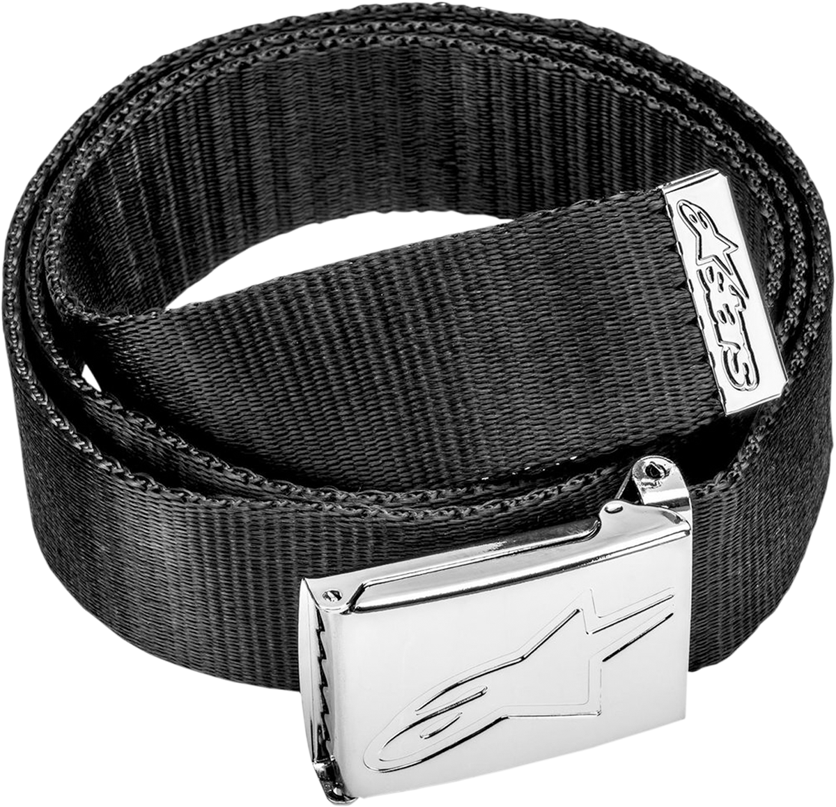 Cinturón ALPINESTARS Ageless Web - Negro/Cromo 1019-93300-1187