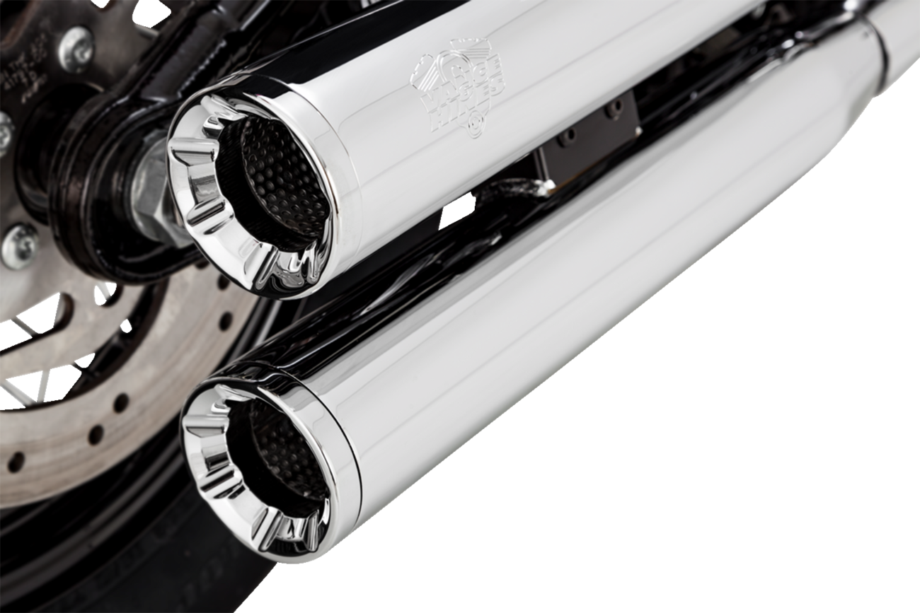 VANCE & HINES Eliminator 300 Slip-On Mufflers - Chrome Softail