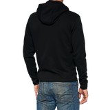 Sudadera con capucha Viceroy Tech Zip 100% - Negra - Grande 20037-00002
