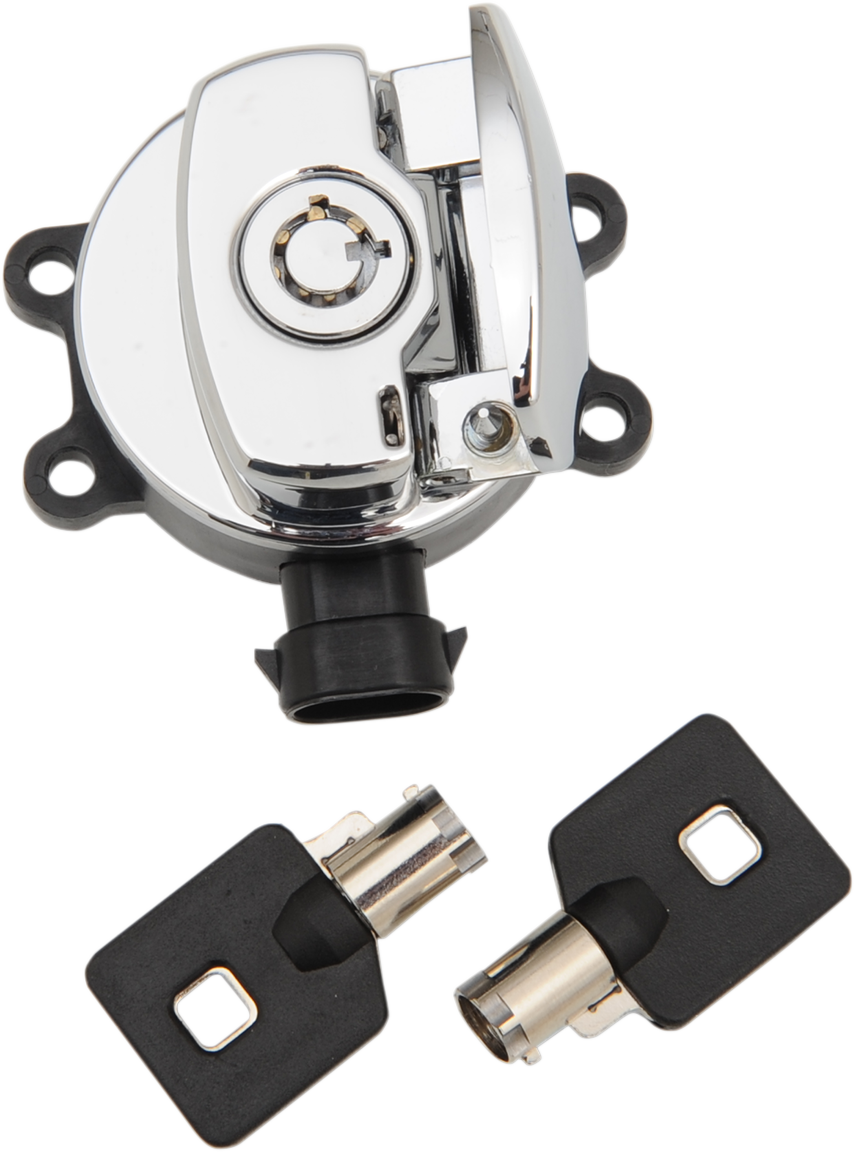 Interruptor de encendido con bisagra lateral de DRAG SPECIALTIES - Cromado E21-0214