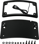 Kit de matrícula KODLIN MOTORCYCLE - Universal - Negro KUS20200 2030-2162 