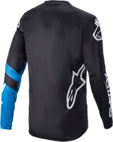 Maillot de manga larga ALPINESTARS Racer V3 - Negro/Azul Brillante - Mediano 1762822-1078-MD