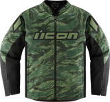 Chaqueta ICON Hooligan CE Tiger's Blood - Verde - 3XL 2820-6157
