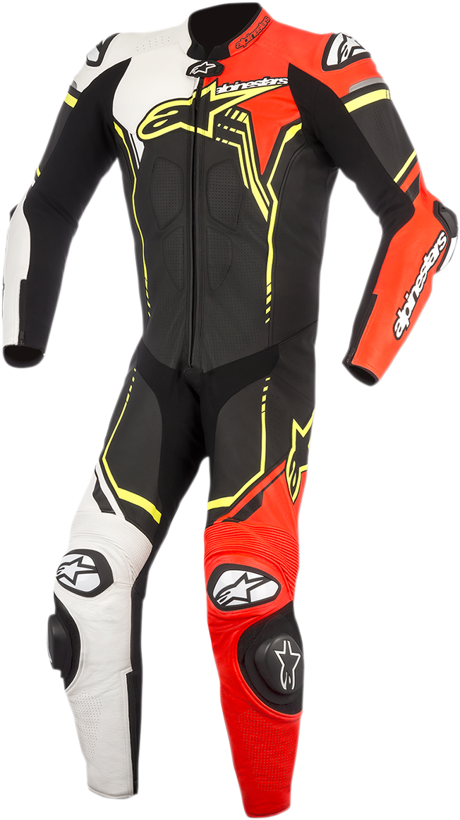 alpinestars GP PLUS V2 レザースーツ ALPINESTARS GP Plus v2 1-Piece Leather Suit - Black/White/Red