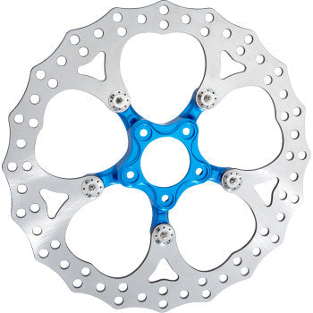 Rotor de araña Arlen Ness - 14" - Azul 300-062