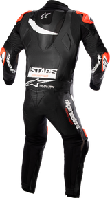 Mono de cuero ALPINESTARS GP Plus v4 - Negro/Blanco - Talla 46 EE. UU. / 56 UE 31505231256