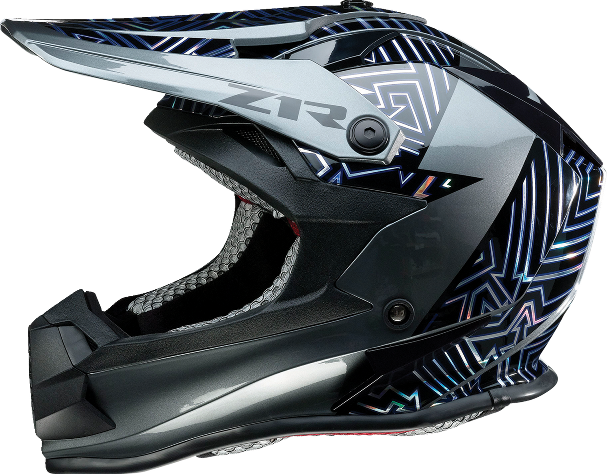 Casco de motocicleta juvenil Z1R FI - Lumen - MIPS - Iridiscente - Mediano 0111-1521 