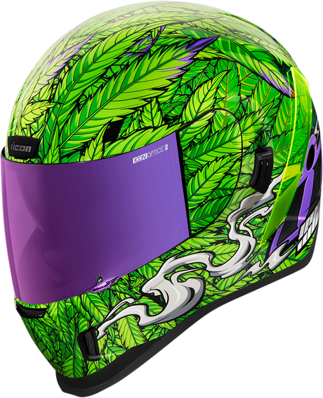 ICON Airform™ Motorcycle Helmet - Ritemind Glow™ - Green - XL 0101-14082