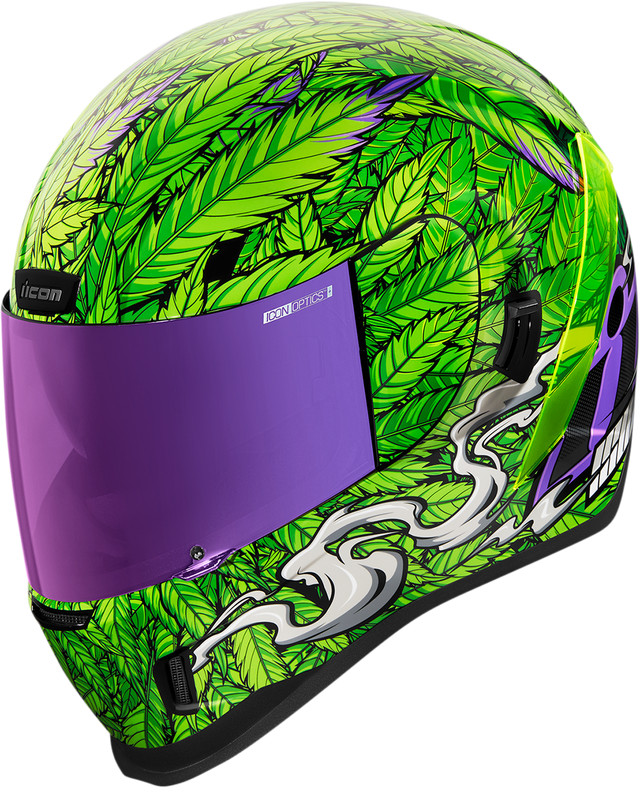 ICON Airform™ Motorcycle Helmet - Ritemind Glow™ - Green - XL 0101-14082