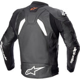 Chaqueta de cuero ALPINESTARS GP Plus R v4 - Negro/Blanco - Talla 46 EE. UU. / 56 UE 3100524-12-56 