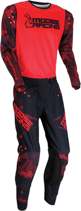 Camiseta Agroid de MOOSE RACING - Roja/Negra - Pequeña 2910-6398 