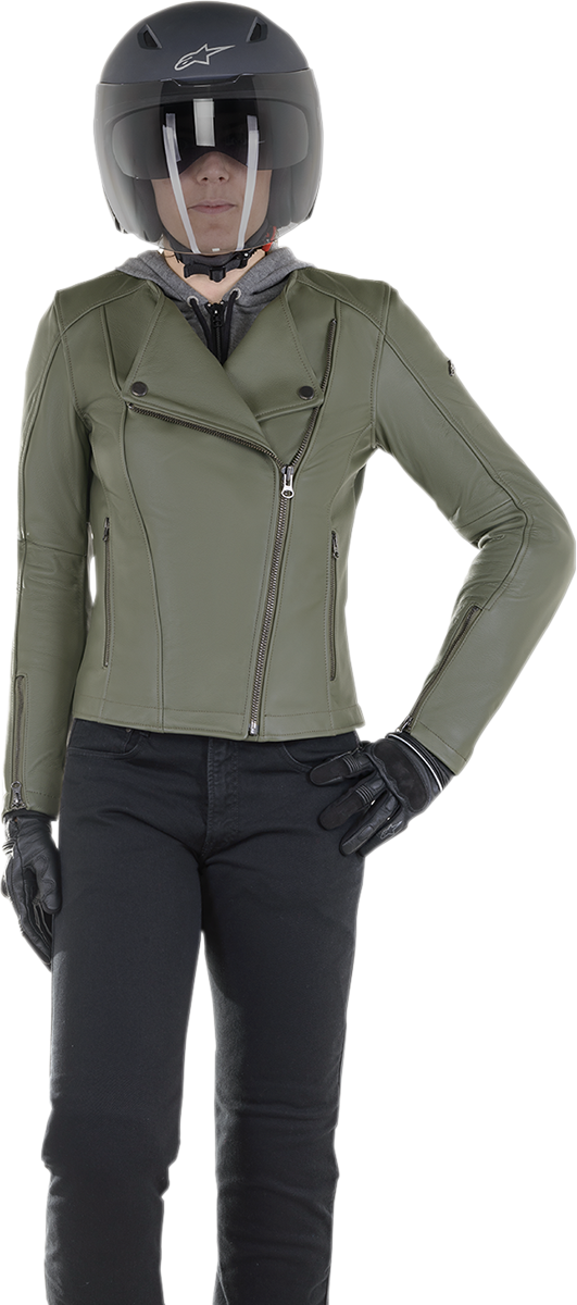 Chaqueta ALPINESTARS Stella Alice - Verde - Talla EE. UU. 2 / Talla UE 38 3115020-608-38