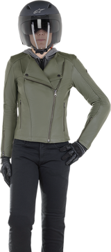 Chaqueta ALPINESTARS Stella Alice - Verde - Talla EE. UU. 2 / Talla UE 38 3115020-608-38