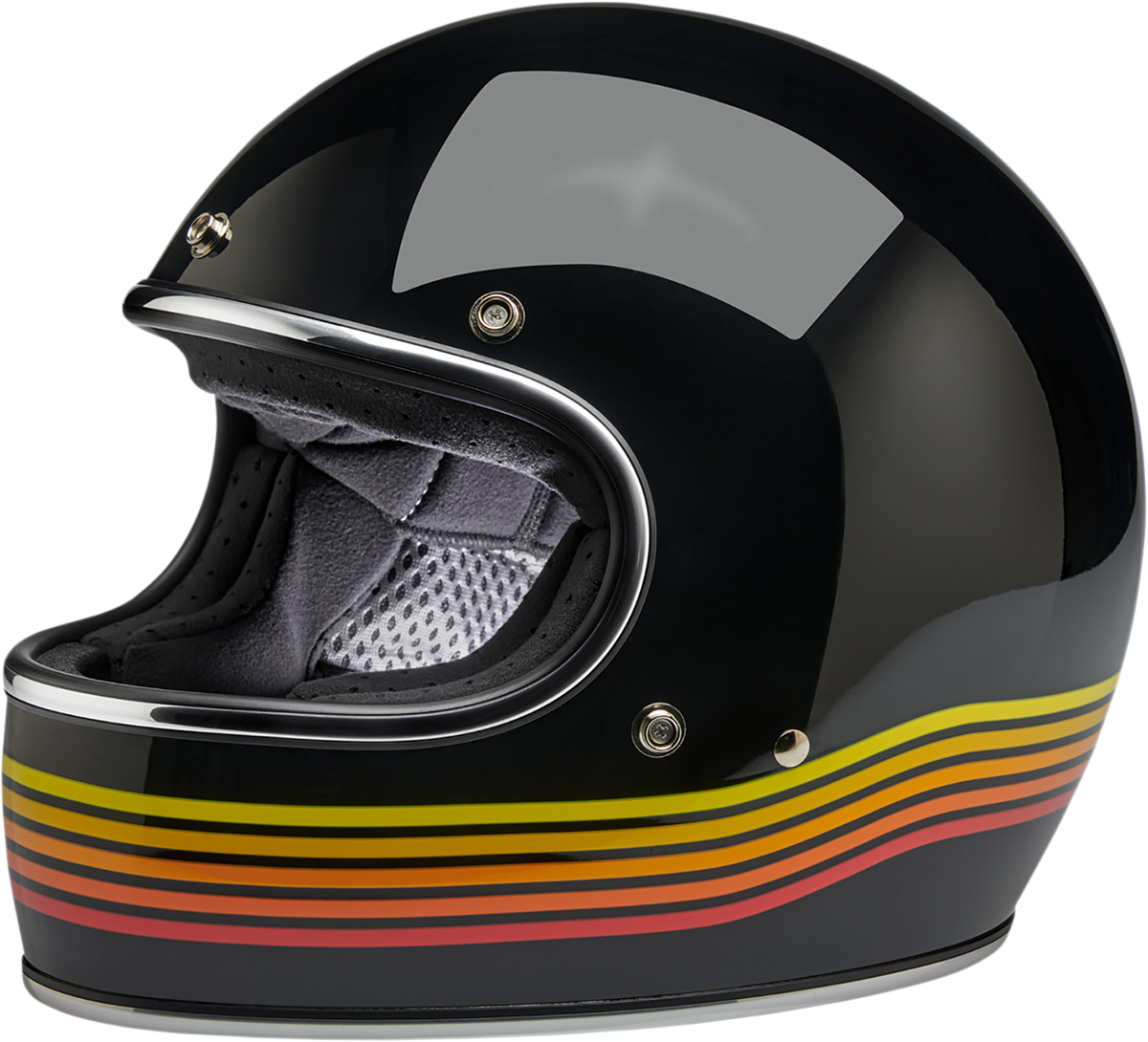 Casco BILTWELL Gringo - Negro brillante Spectrum - Mediano 1002-536-103 