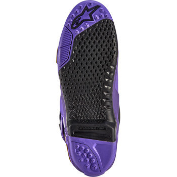 Botas ALPINESTARS Salt Lake Tech 10 de edición limitada - Morado/Dorado/Negro - Talla 11 de EE. UU. 2010020-373-11 