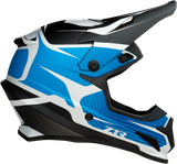 Casco de moto Z1R Rise - Llama - Azul - Pequeño 0110-7249 