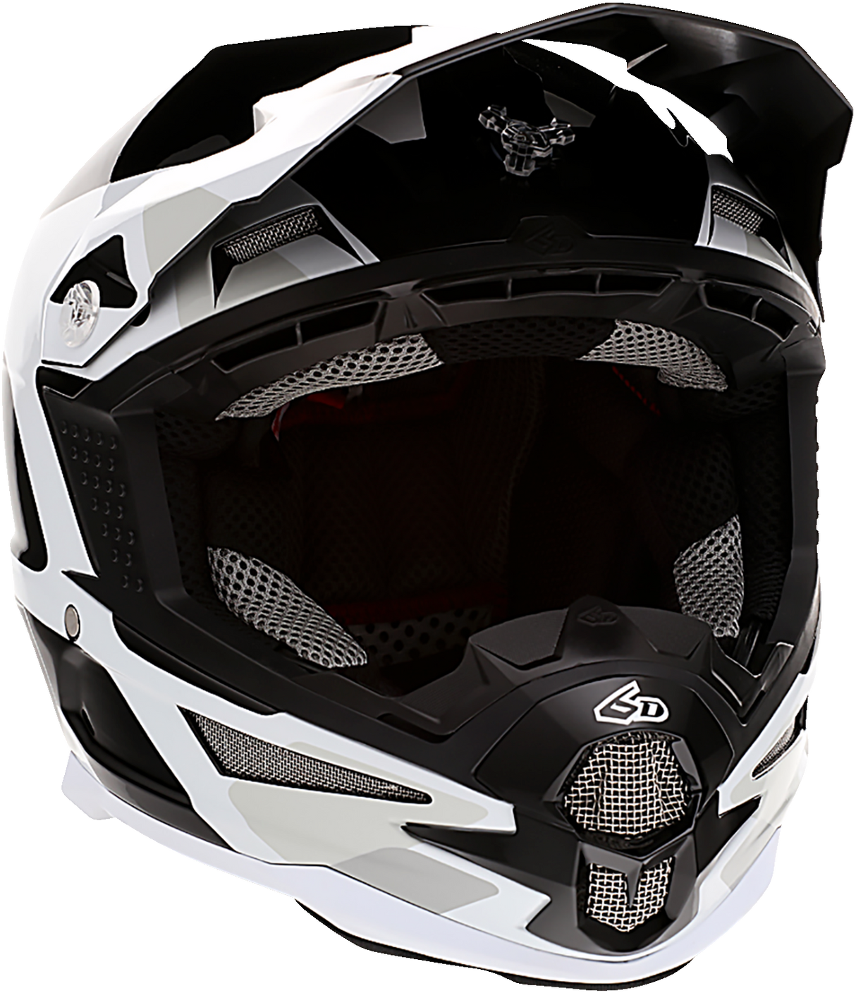 6D ATR-1 Motorcycle Helmet - Apex - White - XL 10-4518