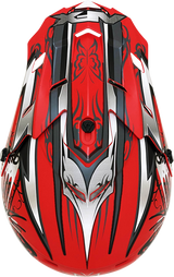 AFX FX-17 Motorcycle Helmet - Butterfly - Matte Ferrari Red - XL 0110-7120