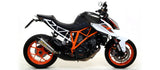 Silenciador Arrow KTM 1290 Super Duke 2014-2019 / SuperDuke GT 2022/2024 Nichrom X-Kone homologado con tapa de carbono para colectores originales 71820xki