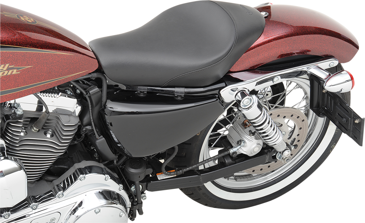 Asiento SADDLEMEN S3 Super Slammed - Individual - Negro - '04-'20 XL 807-03-002D