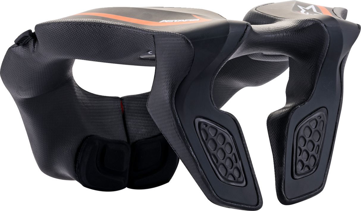 Soporte de cuello juvenil ALPINESTARS - Negro/Naranja - Talla única 6540118-14-OS
