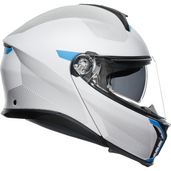 Casco de moto AGV Tourmodular - Frequency - Gris claro/Azul - XL 211251F2OY00615 