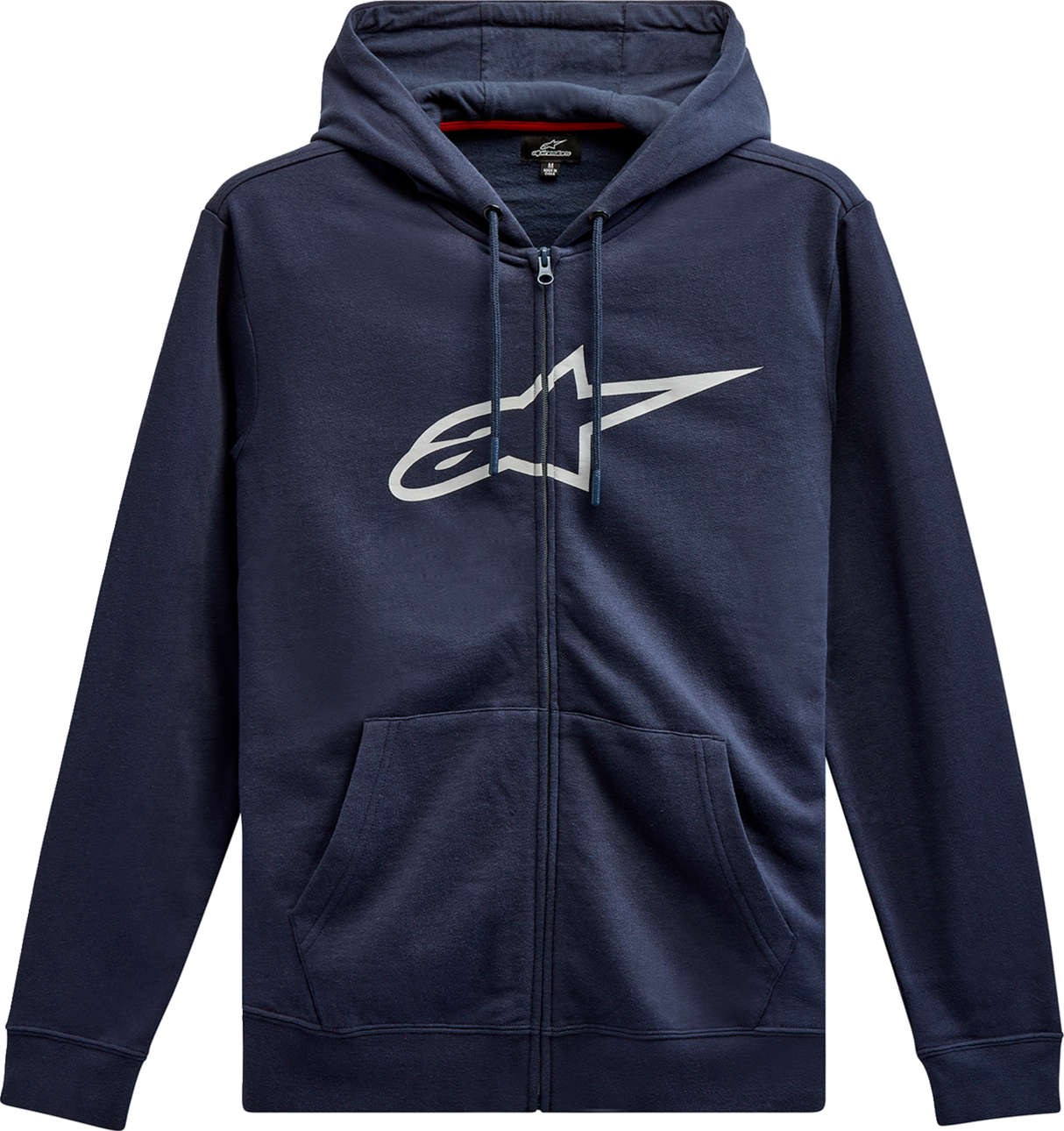 Sudadera con capucha y cremallera ALPINESTARS Ageless 2 - Azul marino/gris - XL 1038530527011XL