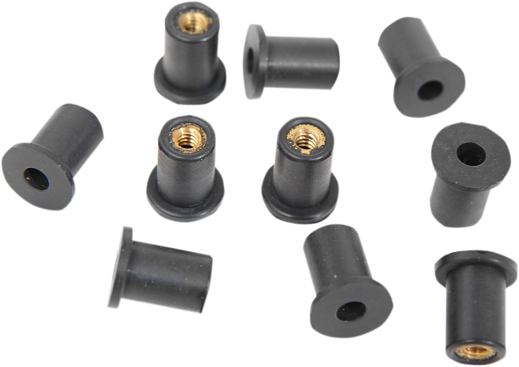 DRAG SPECIALTIES Nueces - Bueno - #6-32 - Paquete de 10 62304 