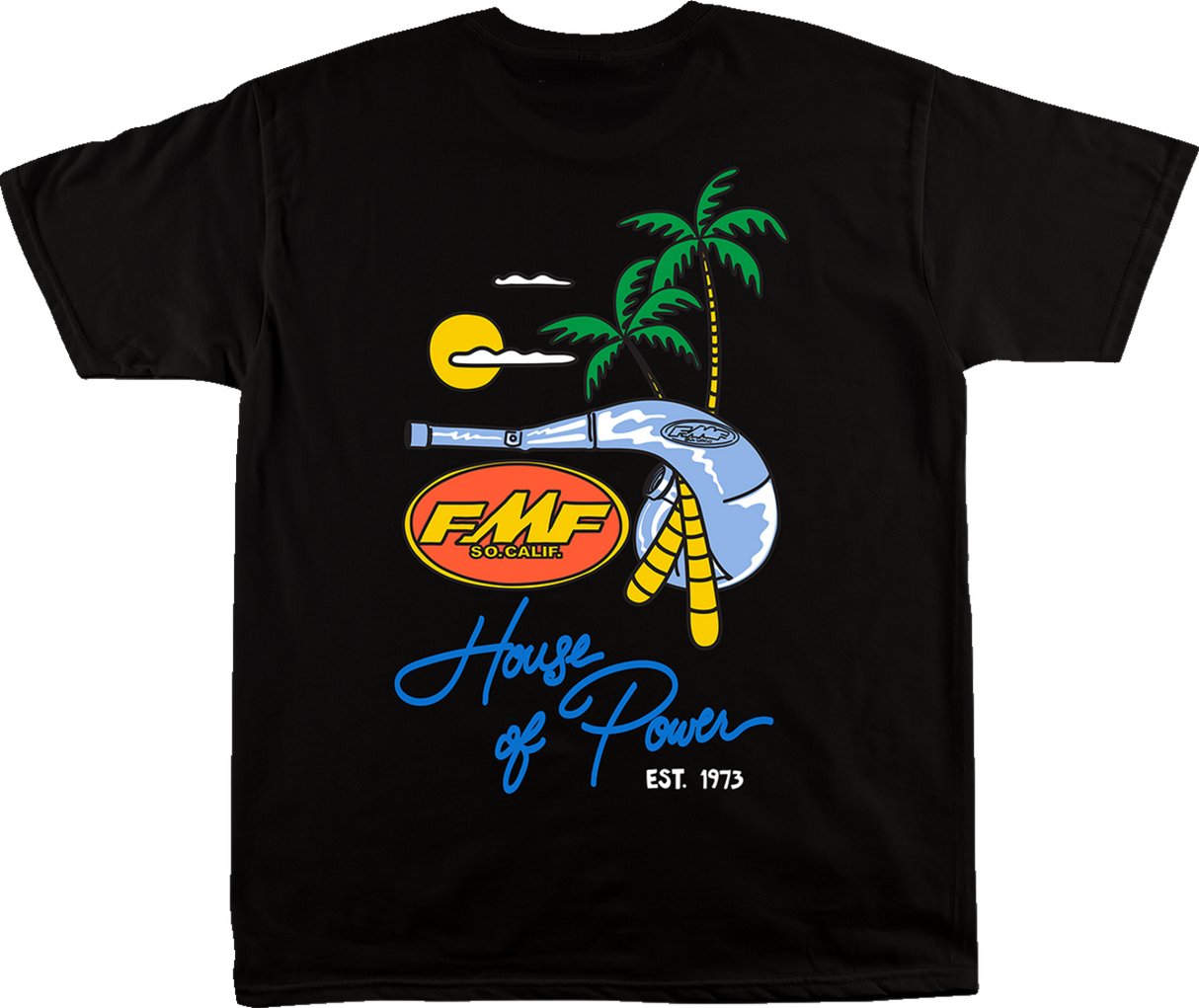 Camiseta FMF Good Times - Negra - Talla pequeña SP23118900BLKS 3030-23032 