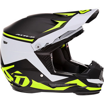 6D ATR-2Y Motorcycle Helmet - Drive - Neon Yellow - Large 11-6322