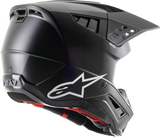 Casco de motocicleta ALPINESTARS SM5 - Sólido - Negro mate - Pequeño 8303121-110-SM