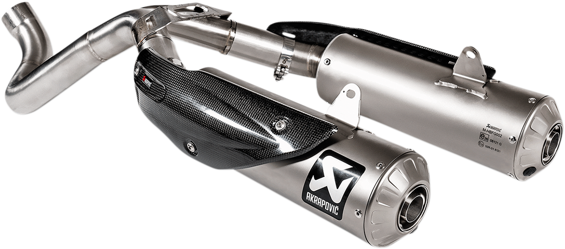 Tubo de conexión AKRAPOVIC - Acero inoxidable L-D11SO3 1812-0394