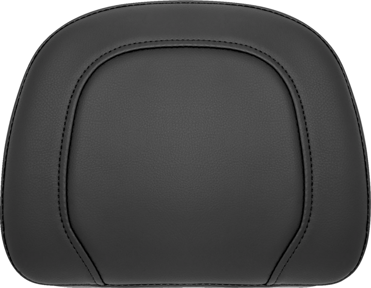 Almohadilla para respaldo de asiento SADDLEMEN Roadsofa - Negra con costuras negras - Indian '14-'22 61147 