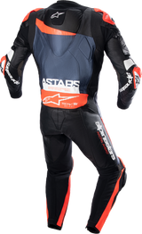 Mono de cuero ALPINESTARS GP Plus v4 - Negro/Rojo Fluo/Azul - Talla 48 de EE. UU. / 58 de UE 31505231358