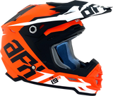 Casco de moto AFX FX-19R - Racing - Naranja mate - Pequeño 0110-7083 