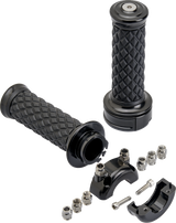 Puños BILTWELL - Alumicore - Personalizados - Negros 6606-201-01 