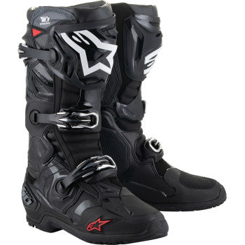 Botas de enduro ALPINESTARS Tech 10 - Negras - Talla 14 de EE. UU. 2010025-10-14 