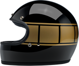 Casco BILTWELL Gringo - Holeshot negro brillante - XS 1002-527-101 