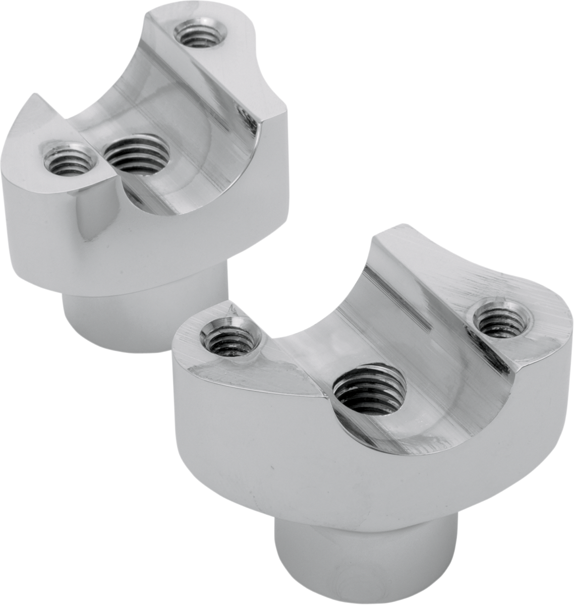 Elevadores DRAG SPECIALTIES - Rectos - 1.7" - Cromados 241616