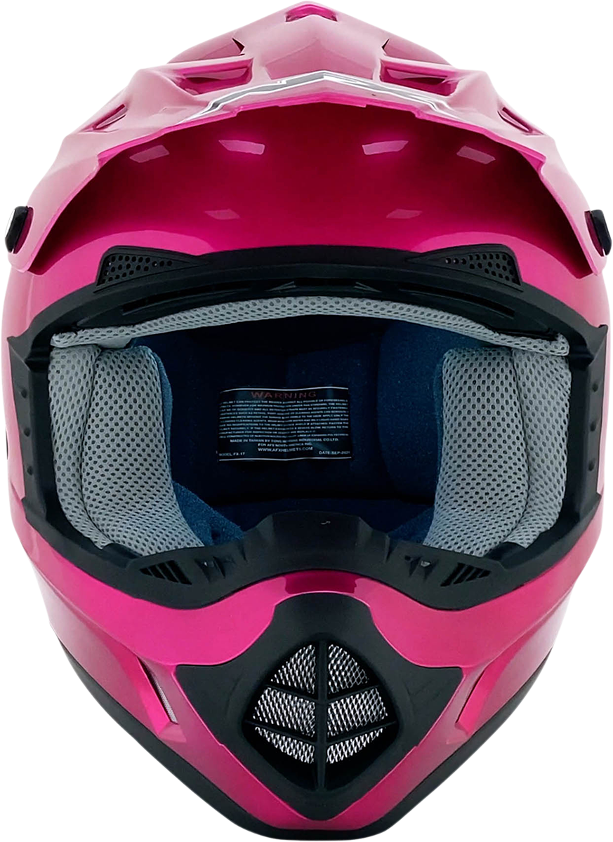 Casco de moto AFX FX-17Y - Fucsia - Talla pequeña 0111-0946
