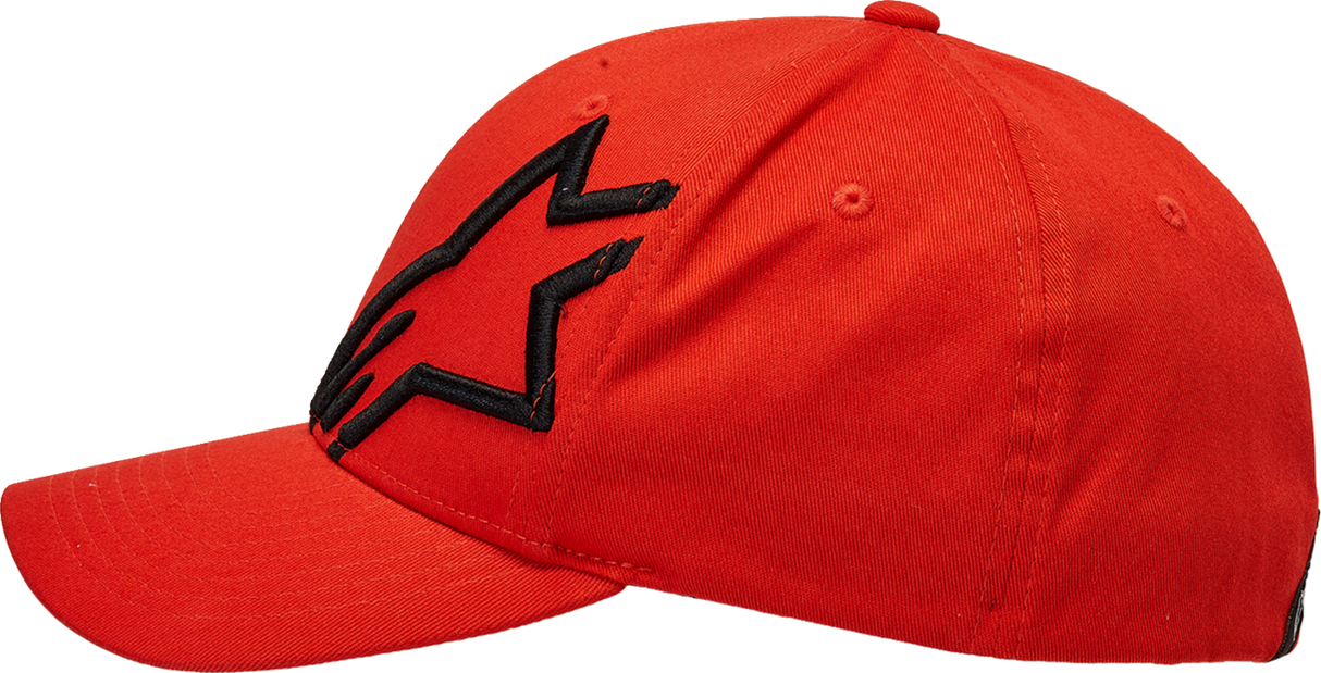 Gorra ALPINESTARS Corp Shift 2 - Rojo cálido/Negro - Talla pequeña/mediana 1032810083107SM